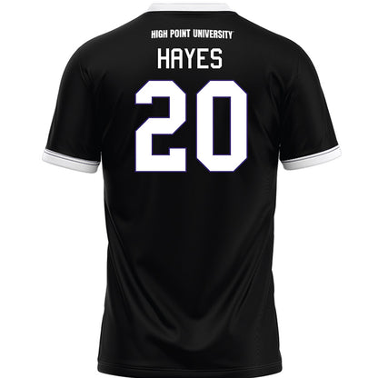 High Point - NCAA Men's Lacrosse : Sean Hayes - Black Lacrosse Jersey -1