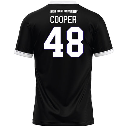 High Point - NCAA Men's Lacrosse : Owen Cooper - Black Lacrosse Jersey -1