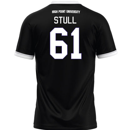 High Point - NCAA Men's Lacrosse : Asher Stull - Black Lacrosse Jersey -1