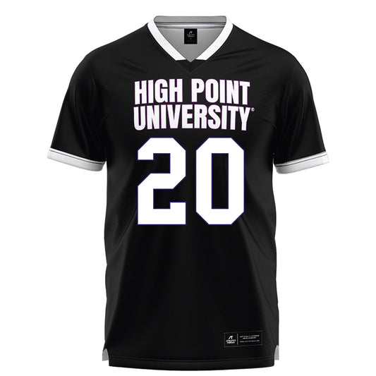 High Point - NCAA Men's Lacrosse : Sean Hayes - Black Lacrosse Jersey -0