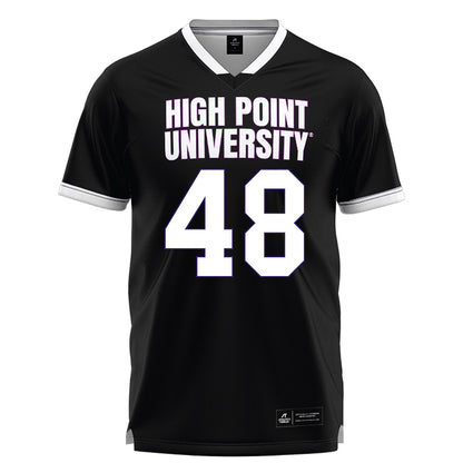 High Point - NCAA Men's Lacrosse : Owen Cooper - Black Lacrosse Jersey -0