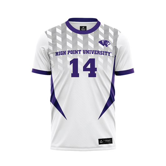 High Point - NCAA Men's Soccer : Prosper Adagani - White Soccer Jersey-0
