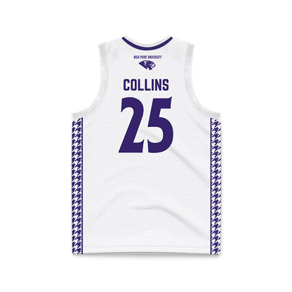 High Point - NCAA Women's Basketball : Aaliyah Collins - White Basketball Jersey-1
