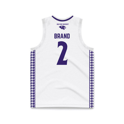 High Point - NCAA Women's Basketball : Cheyenne Brand - White Basketball Jersey-1