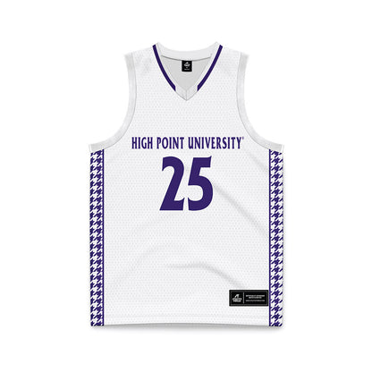 High Point - NCAA Women's Basketball : Aaliyah Collins - White Basketball Jersey-0