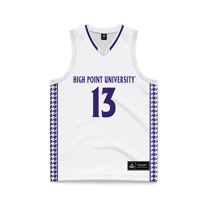 High Point - NCAA Women's Basketball : Macy Spencer - White Basketball Jersey-0