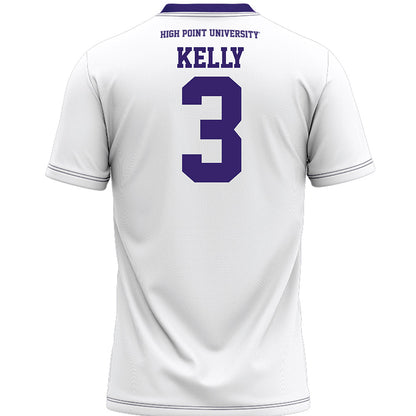 High Point - NCAA Women's Lacrosse : Mairin Kelly - White Lacrosse Jersey -1