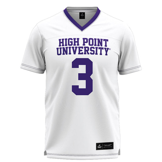 High Point - NCAA Women's Lacrosse : Mairin Kelly - White Lacrosse Jersey -0