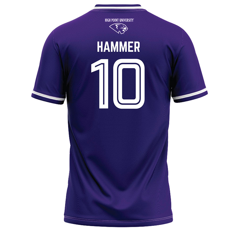 High Point - NCAA Women's Soccer : Ellie Hammer - Softball Jersey Baseball Jersey Replica Jersey