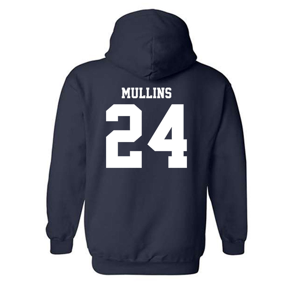 UConn - NCAA Men's Basketball : Braylon Mullins - Classic Fashion Shersey Hooded Sweatshirt-1