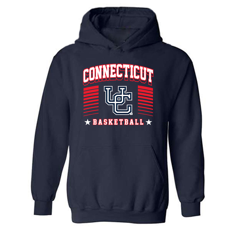 UConn - NCAA Men's Basketball : Braylon Mullins - Classic Fashion Shersey Hooded Sweatshirt-0
