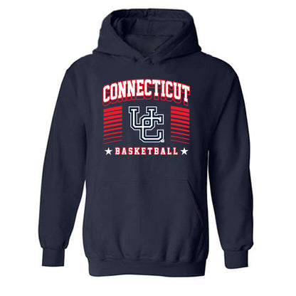 UConn - NCAA Men's Basketball : Dwayne Koroma - Classic Fashion Shersey Hooded Sweatshirt-0