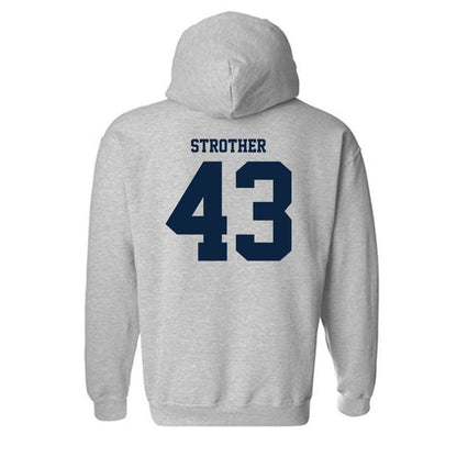 UConn - Women's Basketball Legends : Ann Strother - Classic Fashion Shersey Hooded Sweatshirt