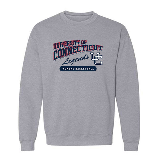 UConn - Women's Basketball Legends : Ann Strother - Classic Fashion Shersey Crewneck Sweatshirt