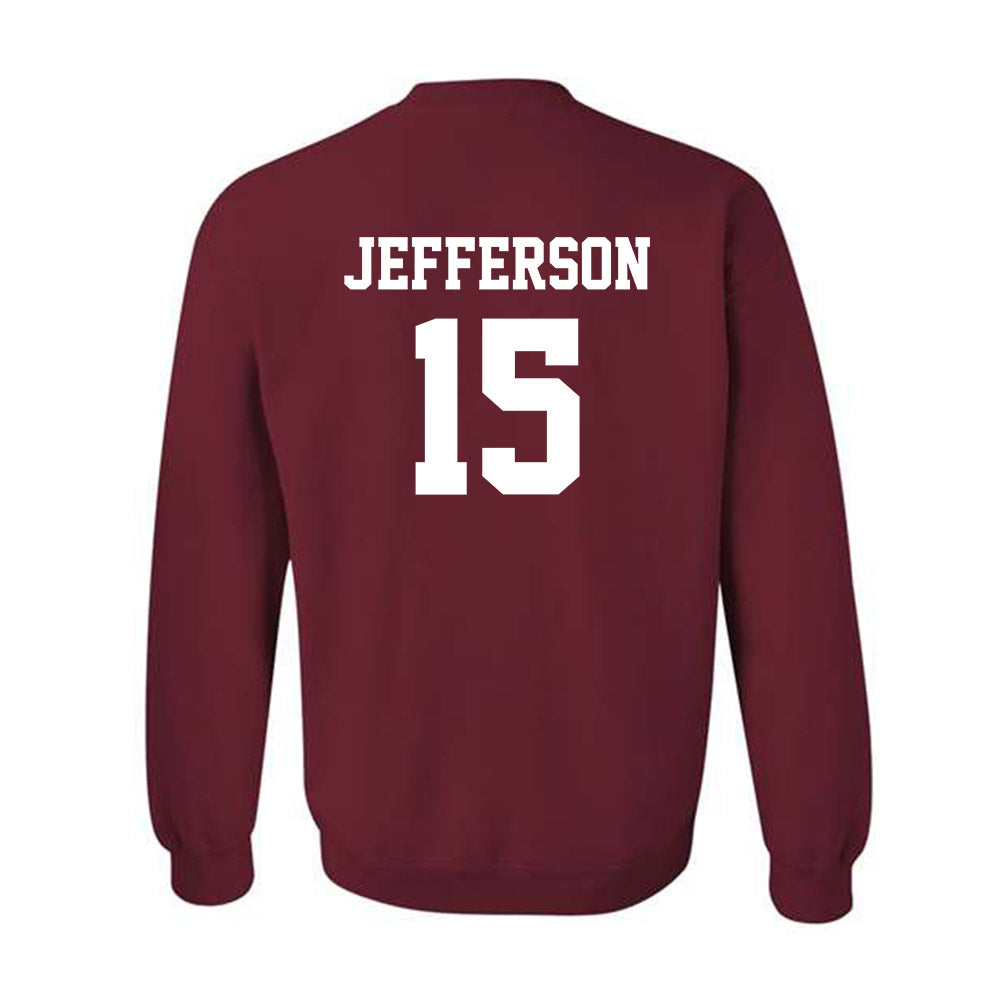 Alabama - NCAA Football : Justin Jefferson - Crewneck Sweatshirt