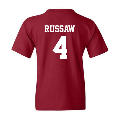 Alabama - NCAA Football : Qua Russaw - Youth T-Shirt