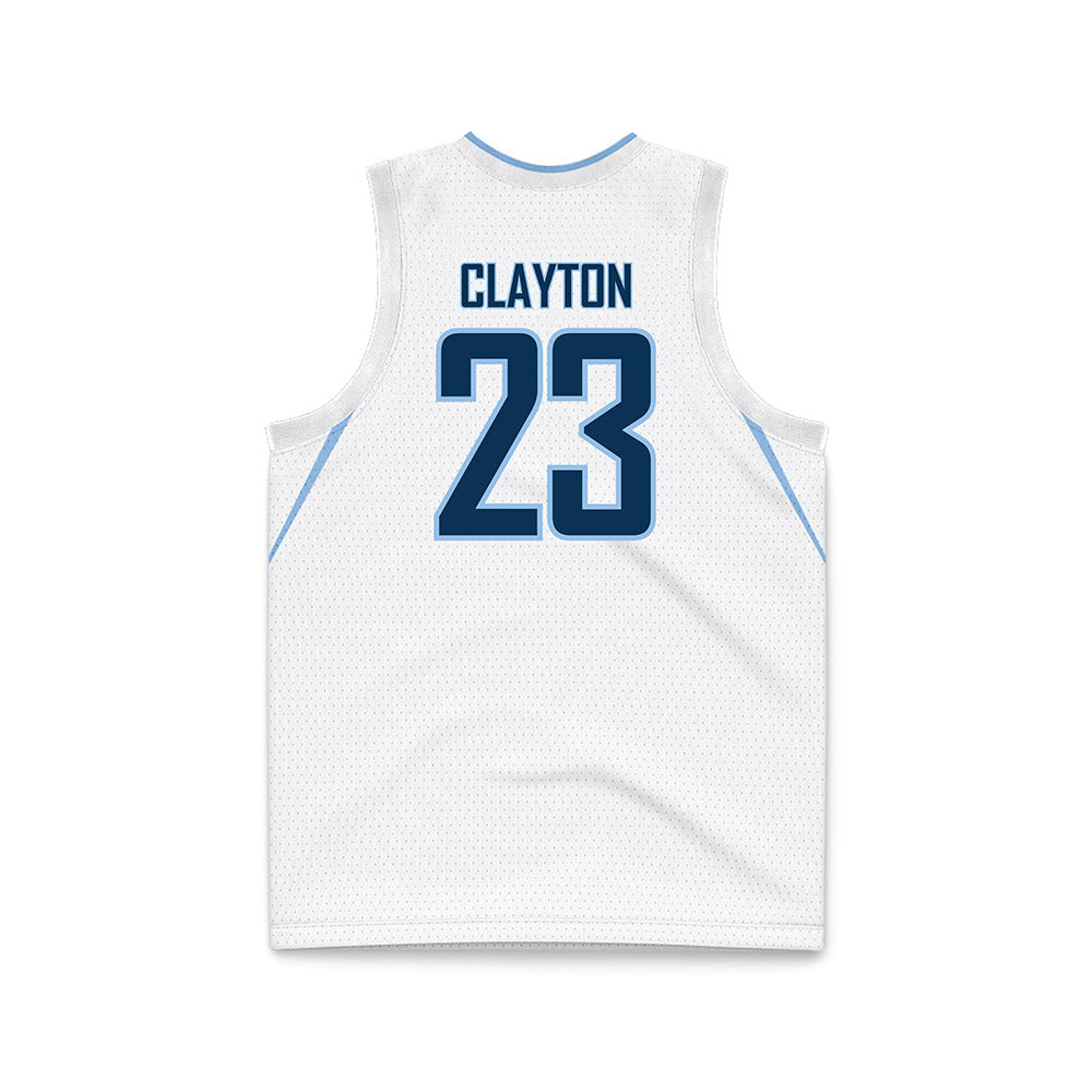 Old Dominion - NCAA Women's Basketball : Mariah Clayton - White Basketball Jersey