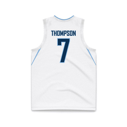 Old Dominion - NCAA Women's Basketball : Kelsey Thompson - White Basketball Jersey-1