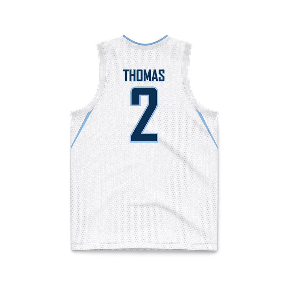 Old Dominion - NCAA Women's Basketball : De'Shawnti Thomas - White Basketball Jersey