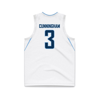 Old Dominion - NCAA Women's Basketball : Maya Cunningham - White Basketball Jersey