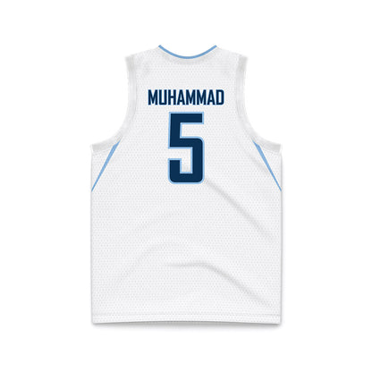 Old Dominion - NCAA Women's Basketball : Nisaa Muhammad - White Basketball Jersey