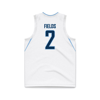 Old Dominion - NCAA Women's Basketball : simaru fields - White Basketball Jersey