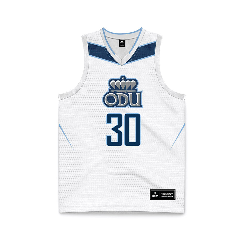 Old Dominion - NCAA Women's Basketball : Hama'ya Fielder - White Basketball Jersey