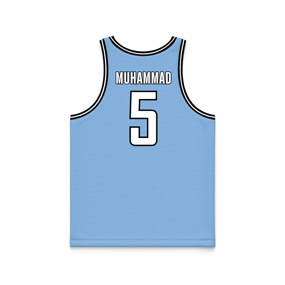 Old Dominion - NCAA Women's Basketball : Nisaa Muhammad - Blue Basketball Jersey