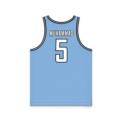 Old Dominion - NCAA Women's Basketball : Nisaa Muhammad - Blue Basketball Jersey