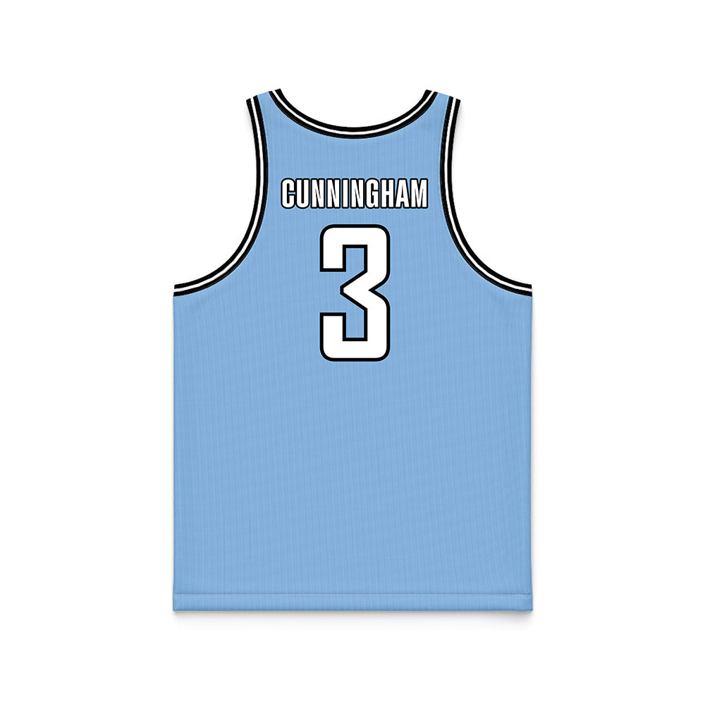 Old Dominion - NCAA Women's Basketball : Maya Cunningham - Blue Basketball Jersey