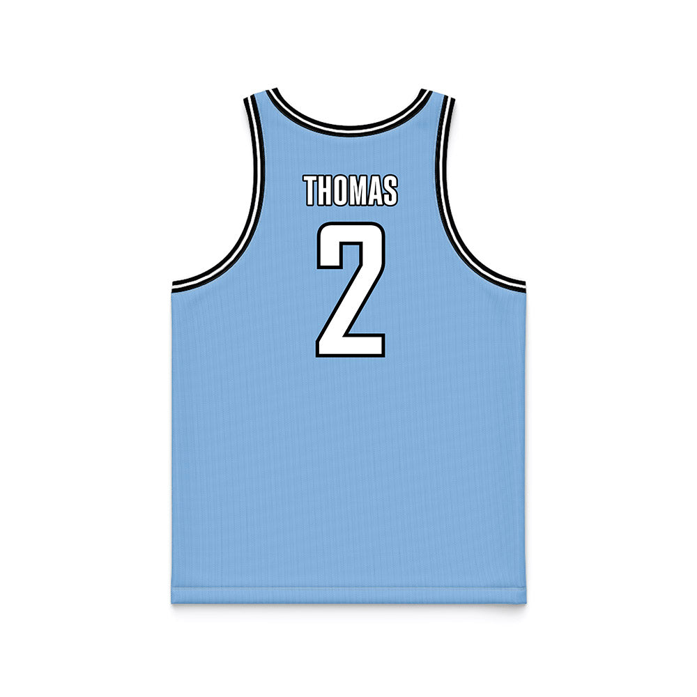 Old Dominion - NCAA Women's Basketball : De'Shawnti Thomas - Blue Basketball Jersey