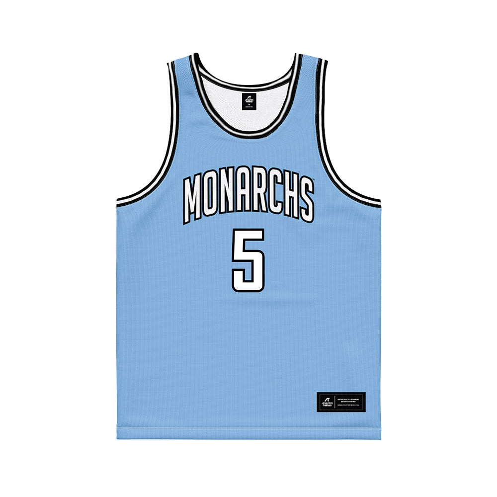 Old Dominion - NCAA Women's Basketball : Nisaa Muhammad - Blue Basketball Jersey