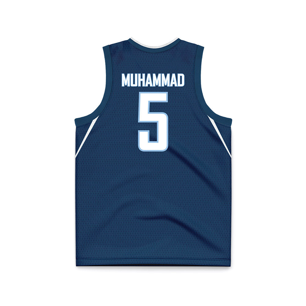 Old Dominion - NCAA Women's Basketball : Nisaa Muhammad - Navy Basketball Jersey