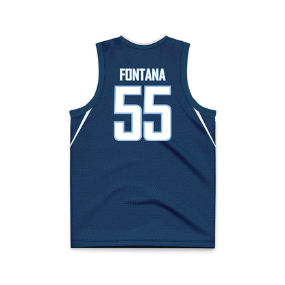 Old Dominion - NCAA Women's Basketball : Brenda Fontana - Navy Basketball Jersey