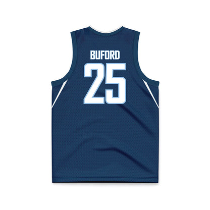 Old Dominion - NCAA Women's Basketball : Endya Buford - Navy Basketball Jersey