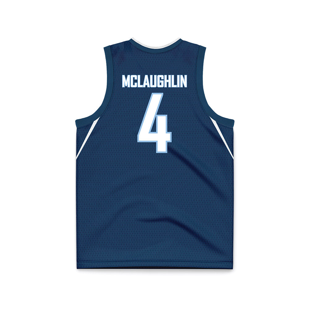 Old Dominion - NCAA Women's Basketball : Jordan Mclaughlin - Navy Basketball Jersey