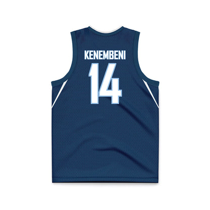 Old Dominion - NCAA Women's Basketball : Marie Kenembeni - Navy Basketball Jersey