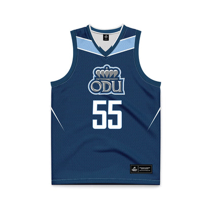 Old Dominion - NCAA Women's Basketball : Brenda Fontana - Navy Basketball Jersey