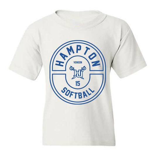 Hampton - NCAA Softball : Jasmine Venson - Classic Fashion Shersey Youth T-Shirt-0