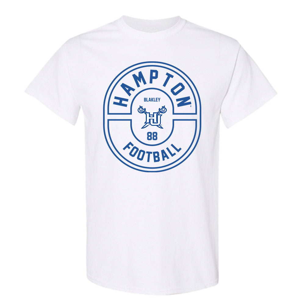 Hampton - NCAA Football : Ben Blakley - Classic Fashion Shersey T-Shirt-0