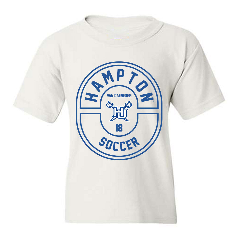Hampton - NCAA Women's Soccer : Ellen Van Caenegem - Classic Fashion Shersey Youth T-Shirt-0