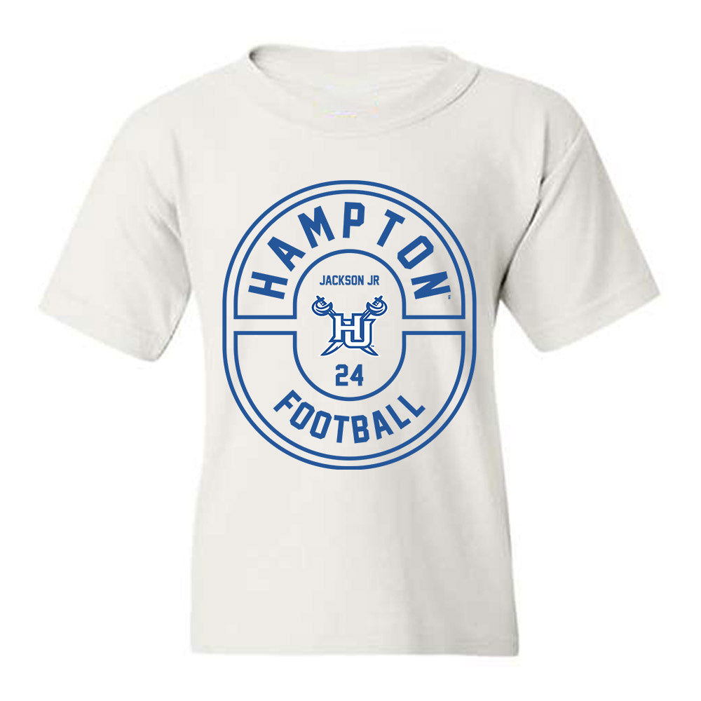 Hampton - NCAA Football : Andre Jackson Jr - Classic Fashion Shersey Youth T-Shirt-0