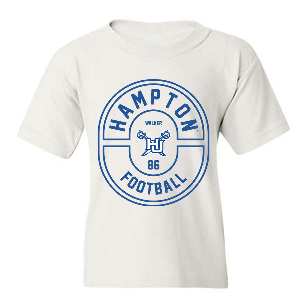 Hampton - NCAA Football : Jalen Walker - Classic Fashion Shersey Youth T-Shirt-0