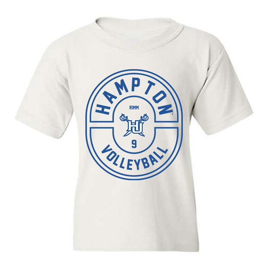 Hampton - NCAA Women's Volleyball : Jaya Rimm - Classic Fashion Shersey Youth T-Shirt-0