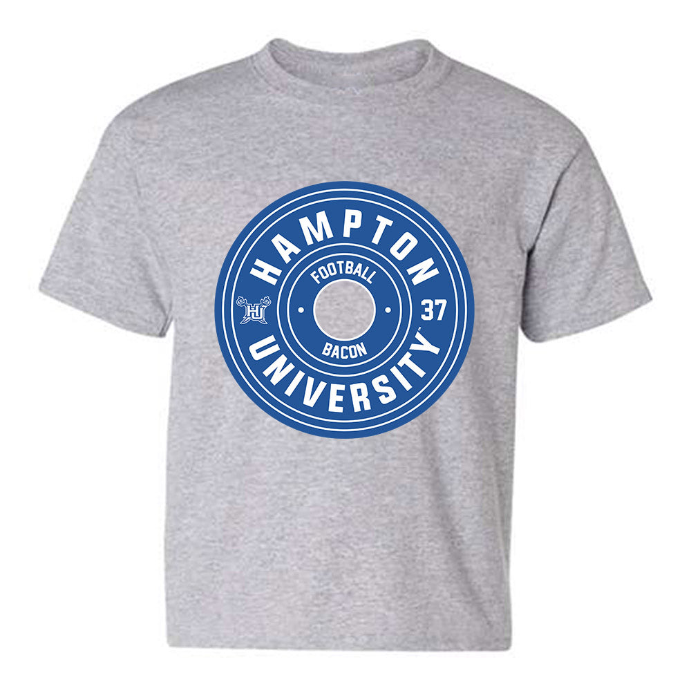 Hampton - NCAA Football : Elijah Bacon - Classic Fashion Shersey Youth T-Shirt-0