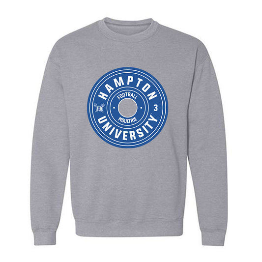 Hampton - NCAA Football : Mj Moultrie - Classic Fashion Shersey Crewneck Sweatshirt-0