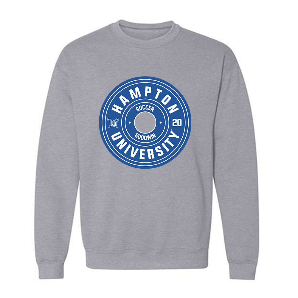 Hampton - NCAA Women's Soccer : Taryn Goodwin - Classic Fashion Shersey Crewneck Sweatshirt-0