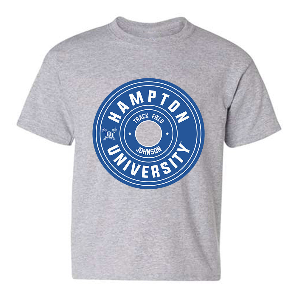 Hampton - NCAA Women's Track & Field : Kenidi Johnson - Classic Fashion Shersey Youth T-Shirt-0