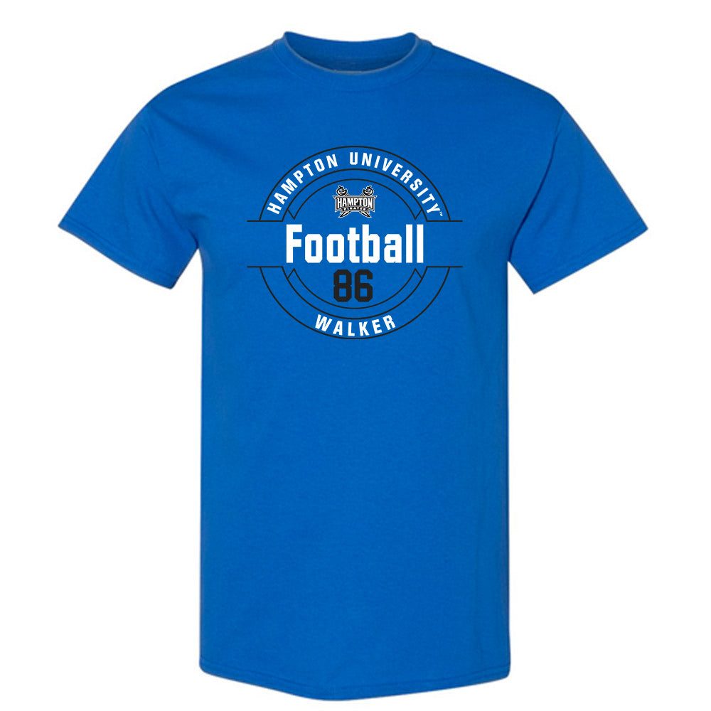 Hampton - NCAA Football : Jalen Walker - Classic Fashion Shersey T-Shirt-0
