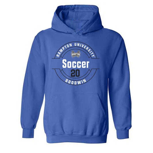 Hampton - NCAA Women's Soccer : Taryn Goodwin - Classic Fashion Shersey Hooded Sweatshirt-0